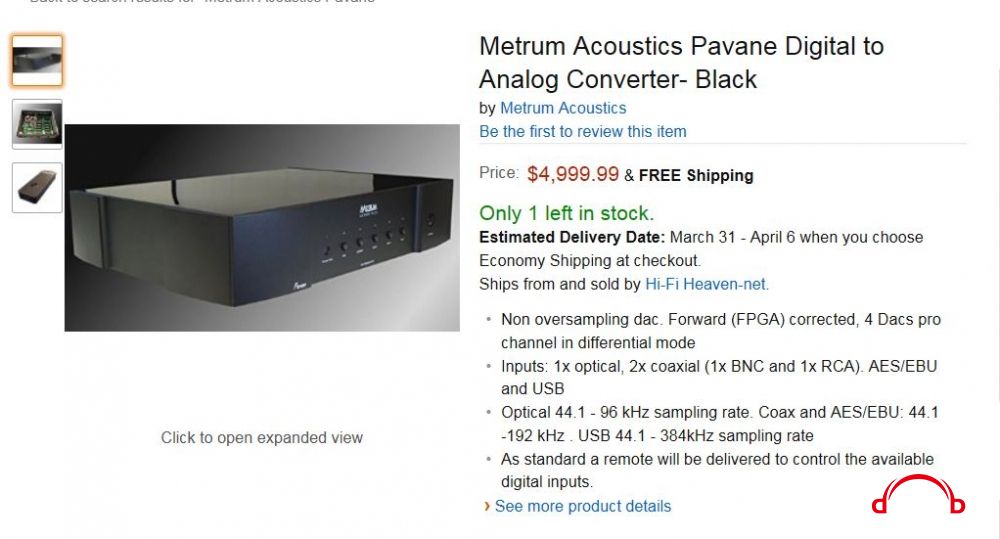 Metrum Acoustics Pavane